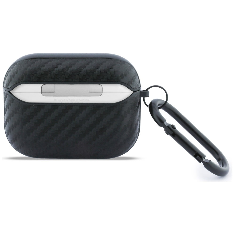 BMW Carbon Metal Logo Case for AirPods Pro 3 - Black_1