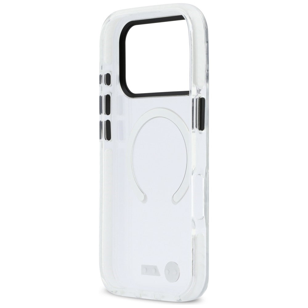 BMW M IML Shockproof Metal Logos MagSafe Case for iPhone 17 Pro Max - Transparent_6