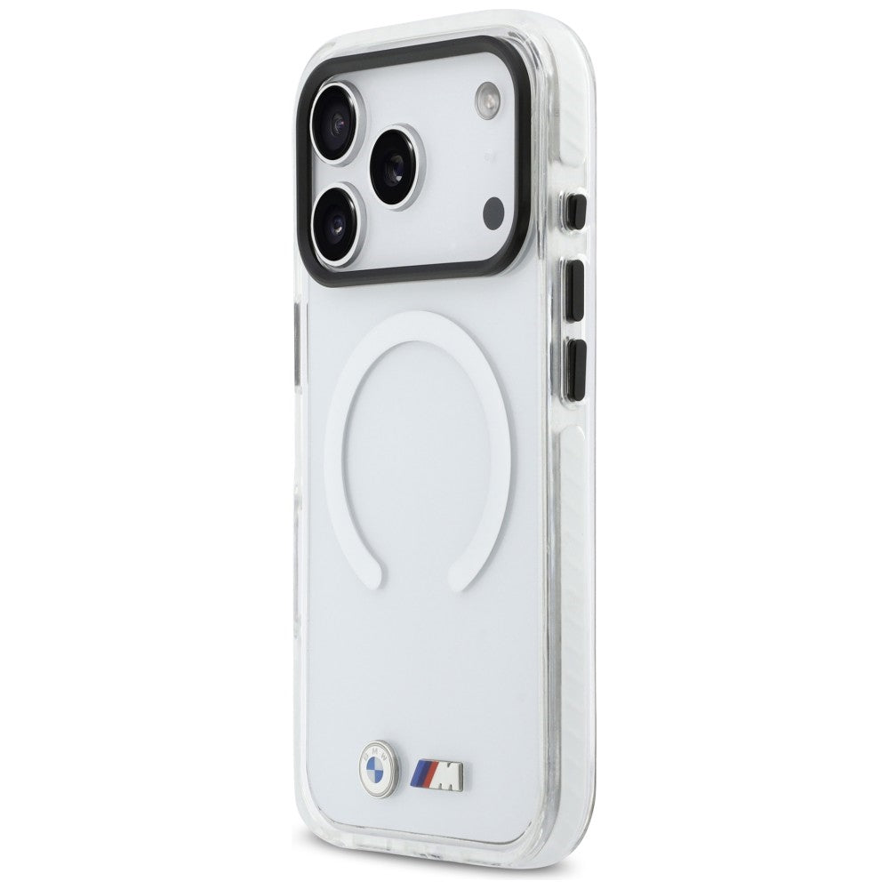 BMW M IML Shockproof Metal Logos MagSafe Case for iPhone 17 Pro - Clear_1