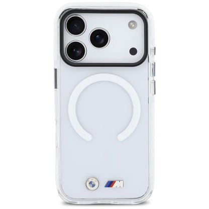 BMW M IML Shockproof Metal Logos MagSafe Case for iPhone 17 Pro - Clear_2