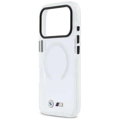 BMW M IML Shockproof Metal Logos MagSafe Case for iPhone 17 Pro - Clear_5