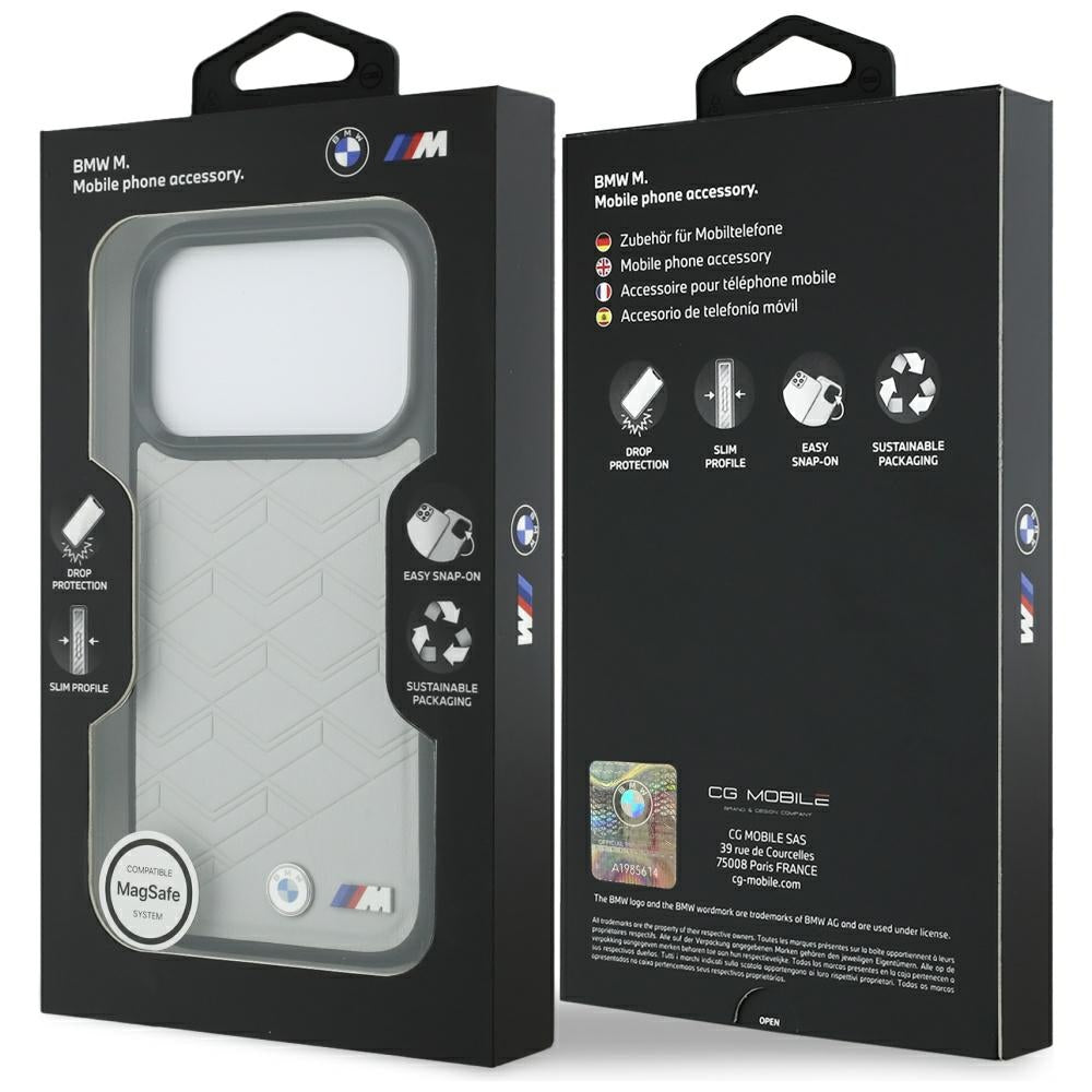 BMW M Shape Logo MagSafe Case for iPhone 17 Pro Gray_7