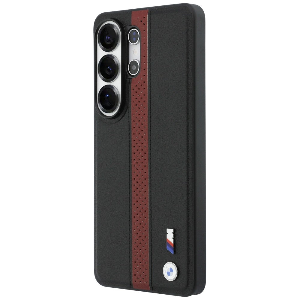 BMW Perforated Stripe Logo MagSafe Case for Samsung Galaxy S26 Ultra - Red_1