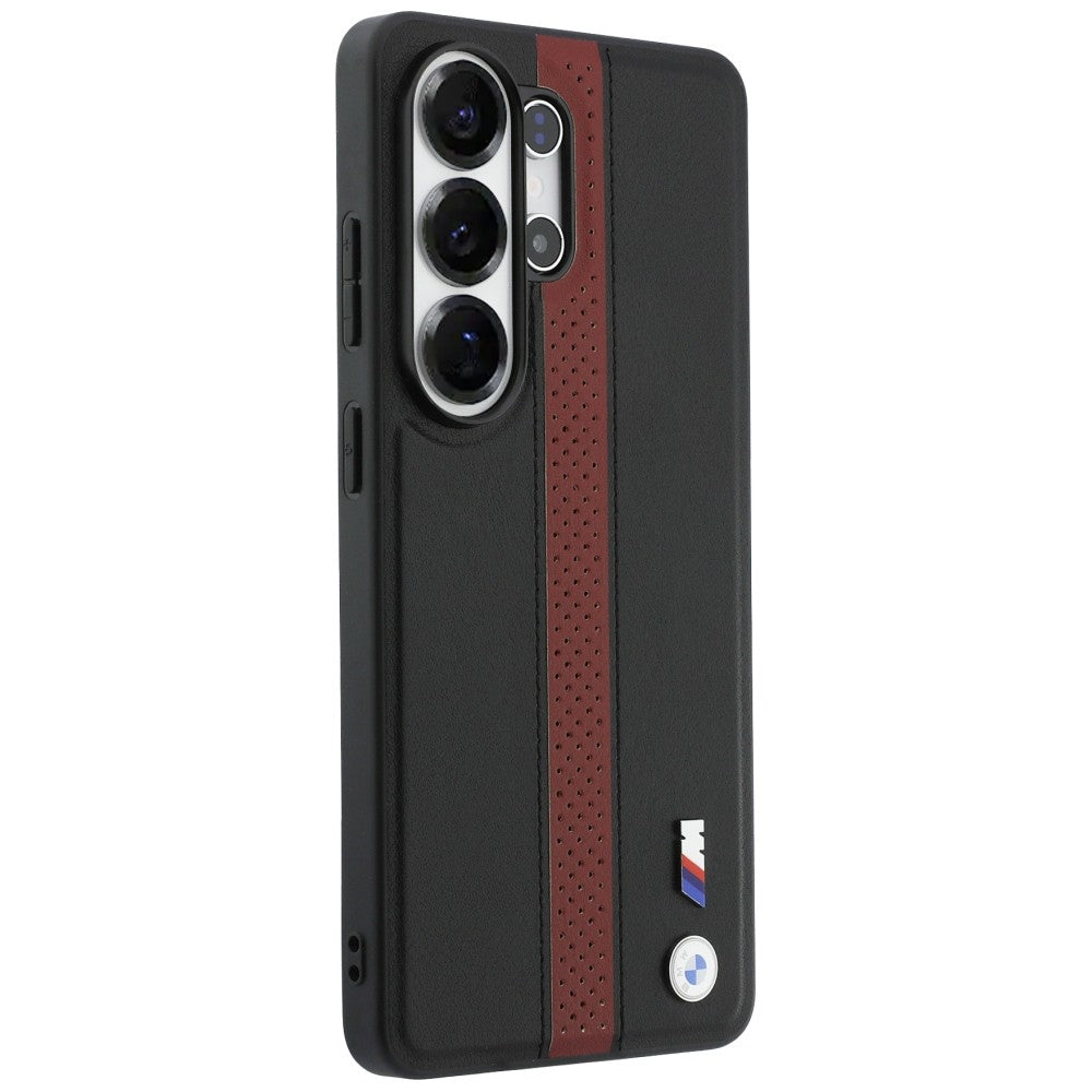 BMW Perforated Stripe Logo MagSafe Case for Samsung Galaxy S26 Ultra - Red_3
