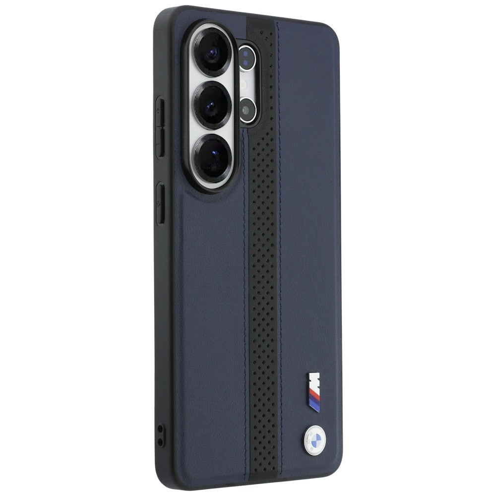 BMW Perforated Stripe Logo MagSafe Case for Samsung Galaxy S26 Ultra - Navy Blue_3