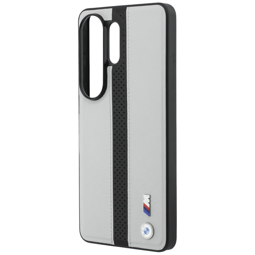 BMW Perforated Stripe Logo MagSafe Case for Samsung Galaxy S26 Ultra - Gray_5