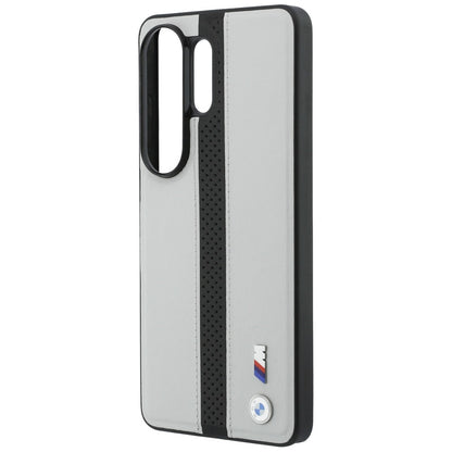 BMW Perforated Stripe Logo MagSafe Case for Samsung Galaxy S26 Ultra - Gray_5