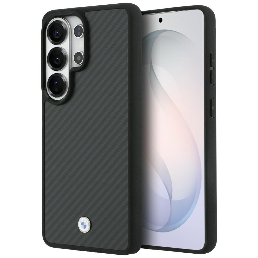 BMW Sign Magnetic Carbon Fiber MagSafe Case for Samsung Galaxy S26 Ultra - Black_0