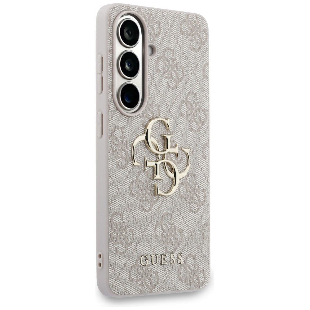 Guess 4G Big Metal Logo Case for Samsung Galaxy S26 - Pink_3