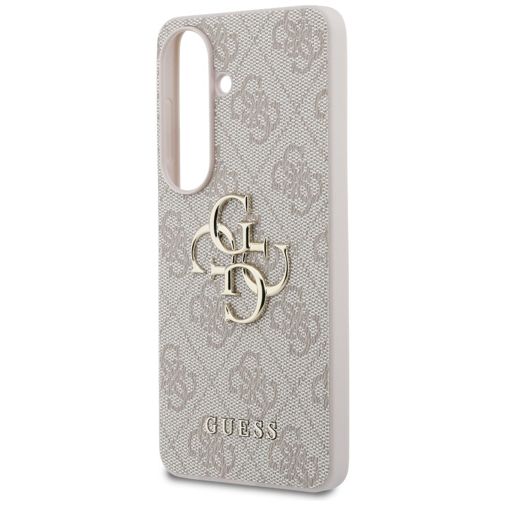 Guess 4G Big Metal Logo Case for Samsung Galaxy S26 - Pink_5