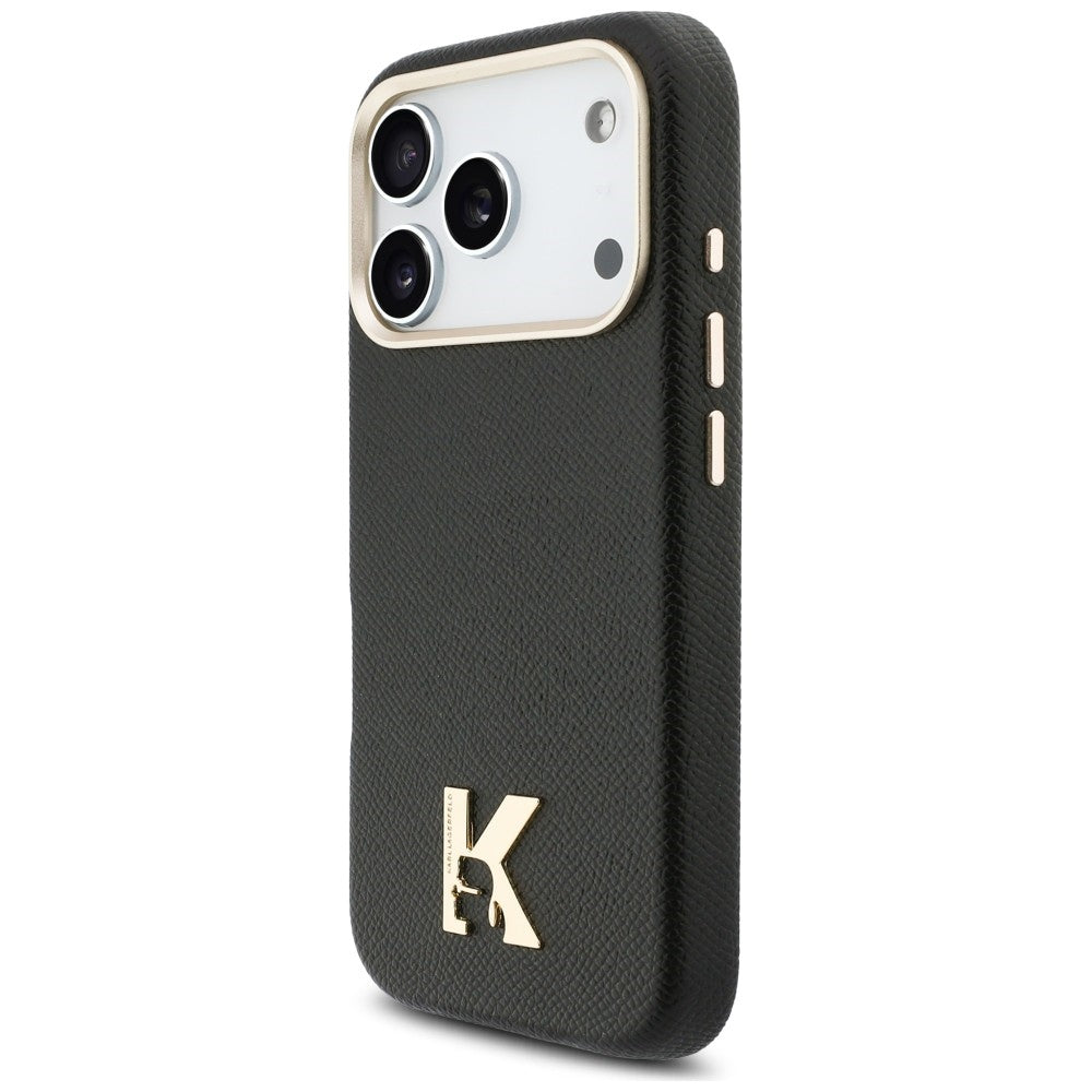 Karl Lagerfeld Karl Head Logo MagSafe Case for iPhone 17 Pro - Black_1