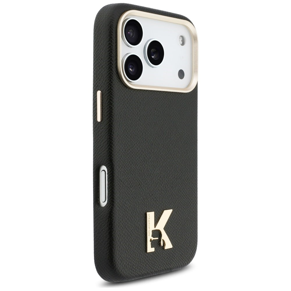 Karl Lagerfeld Karl Head Logo MagSafe Case for iPhone 17 Pro - Black_3