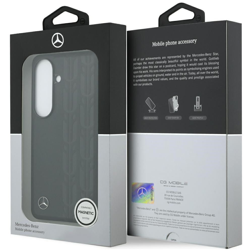 Mercedes Laurel Leaves MagSafe Case for Samsung Galaxy S26 - Black_7