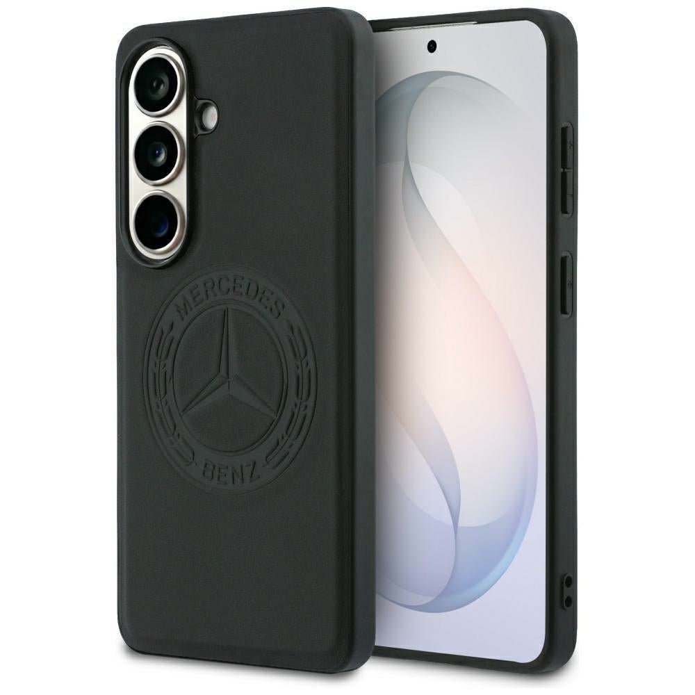 Mercedes Vintage Logo MagSafe Case for Samsung Galaxy S26 - Black_0