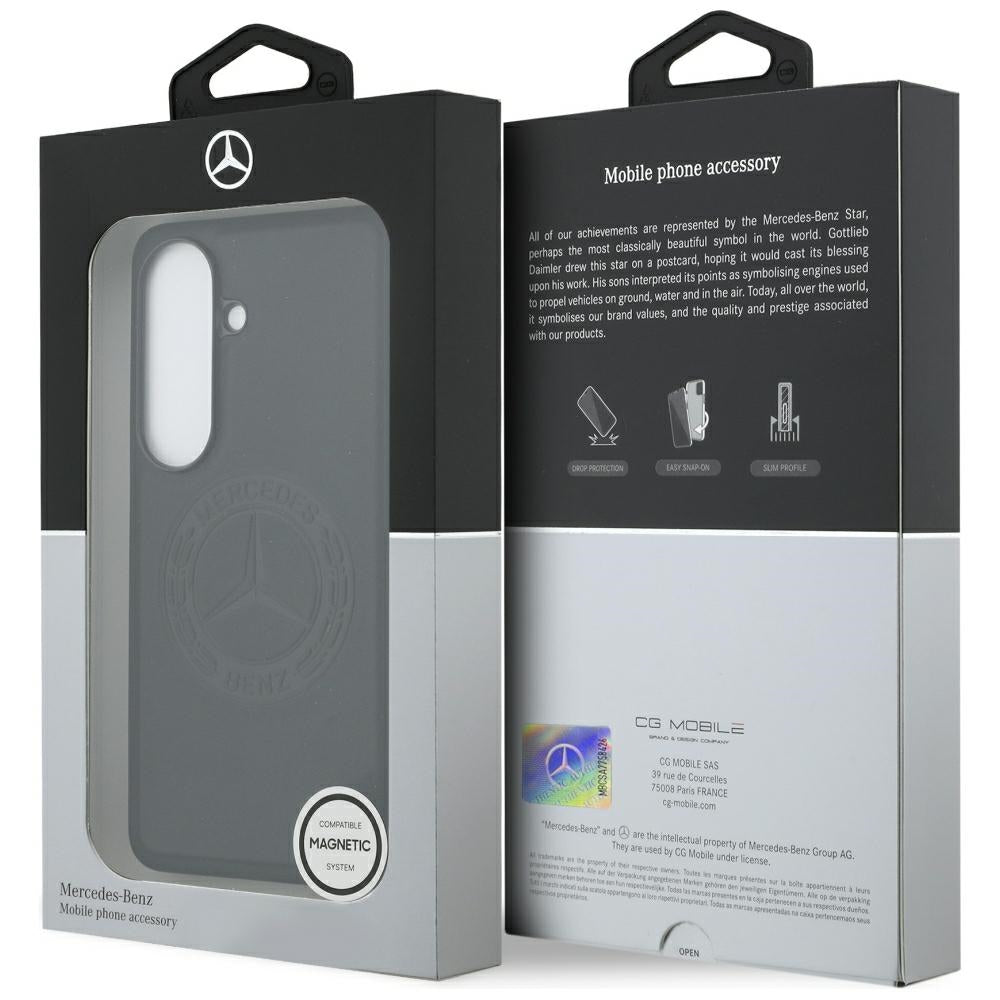 Mercedes Vintage Logo MagSafe Case for Samsung Galaxy S26 - Black_7