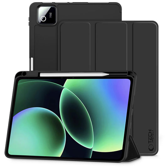 Tech-Protect SmartCase Pen Case for Xiaomi Pad 7 / 7 Pro / 8 / 8 Pro 11.2 - Black_0