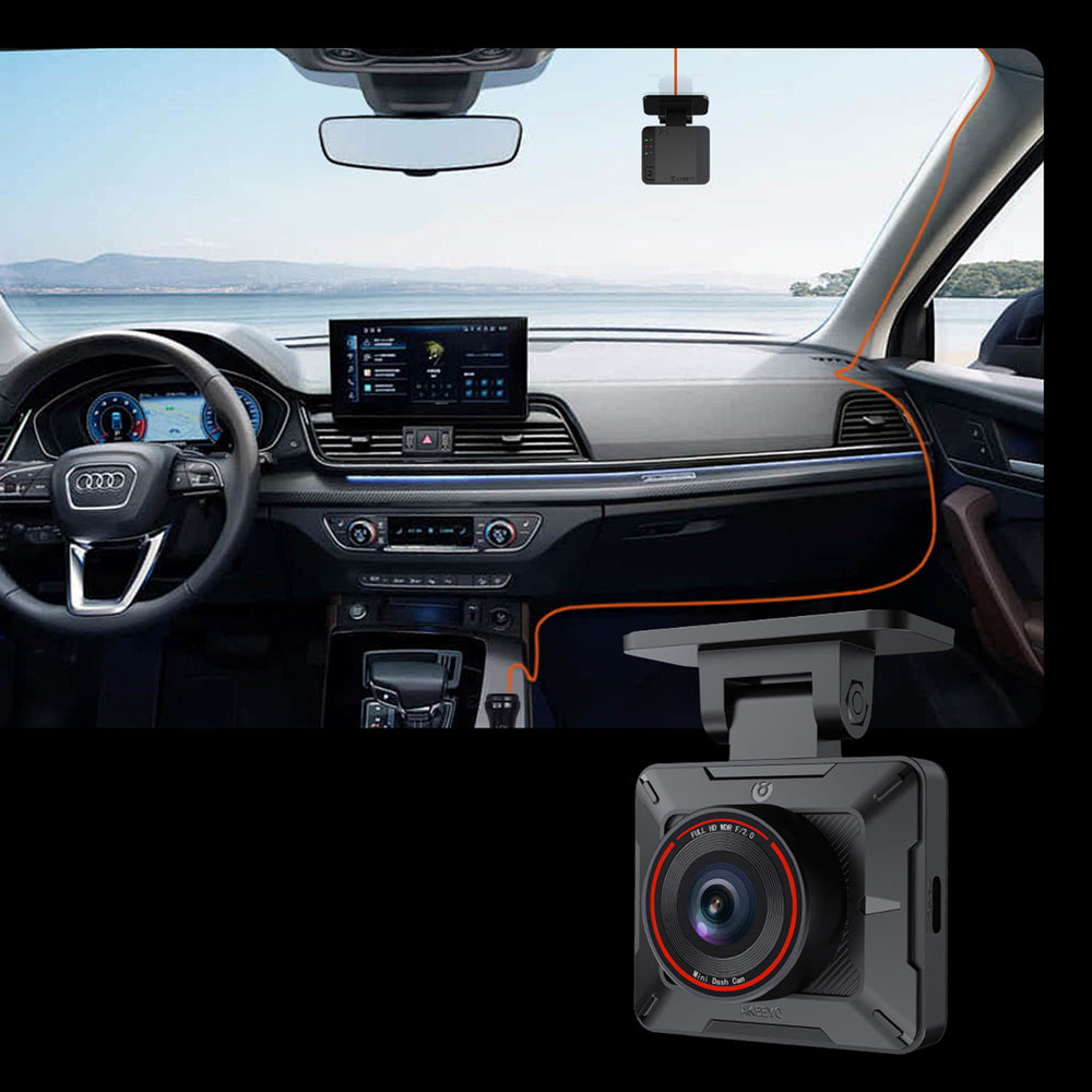 AKEEYO P1 car camera video recorder FullHD 30fps - black_16
