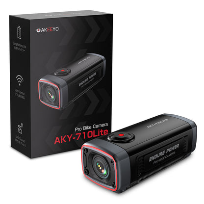 AKEEYO 710 Lite sports camera video recorder for bicycle handlebars - black_0