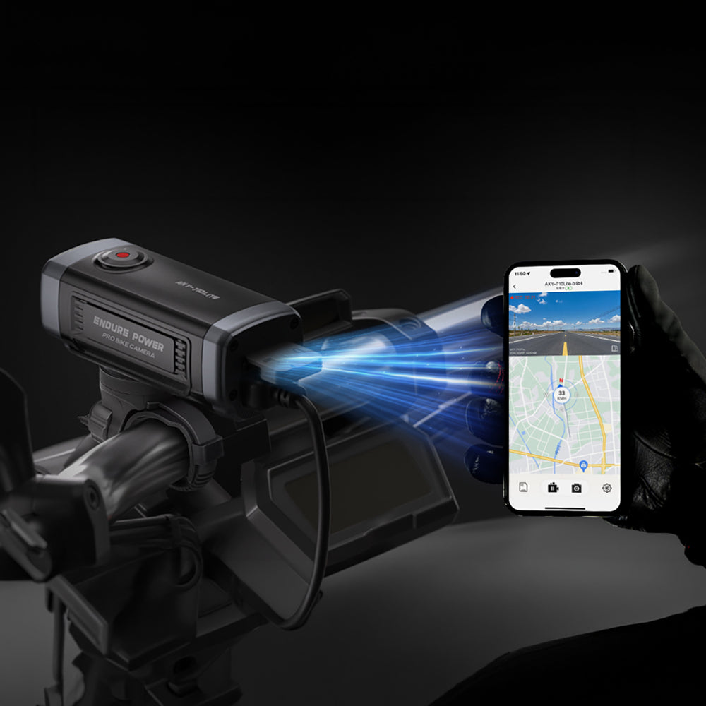 AKEEYO 710 Lite sports camera video recorder for bicycle handlebars - black_13