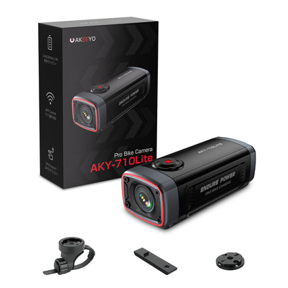 AKEEYO 710 Lite sports camera video recorder for bicycle handlebars - black_1