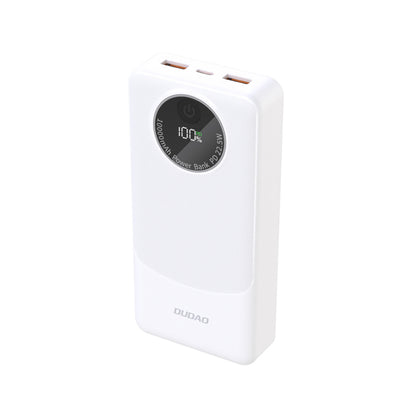 Dudao K12Pro Power Bank 22.5W PD 20000mAh USB-A, USB-C - White_0