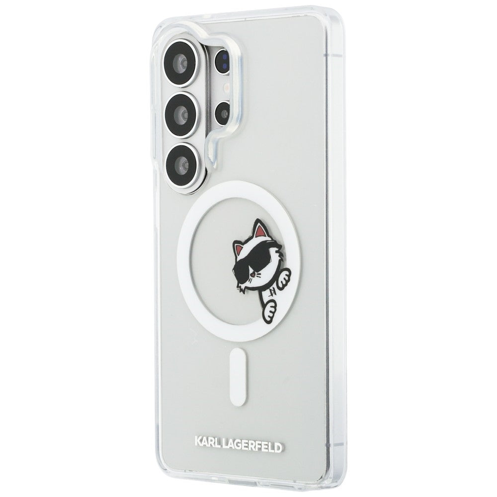 Karl Lagerfeld IML Peekaboo Choupette MagSafe case for Samsung Galaxy S26 Ultra - transparent_1