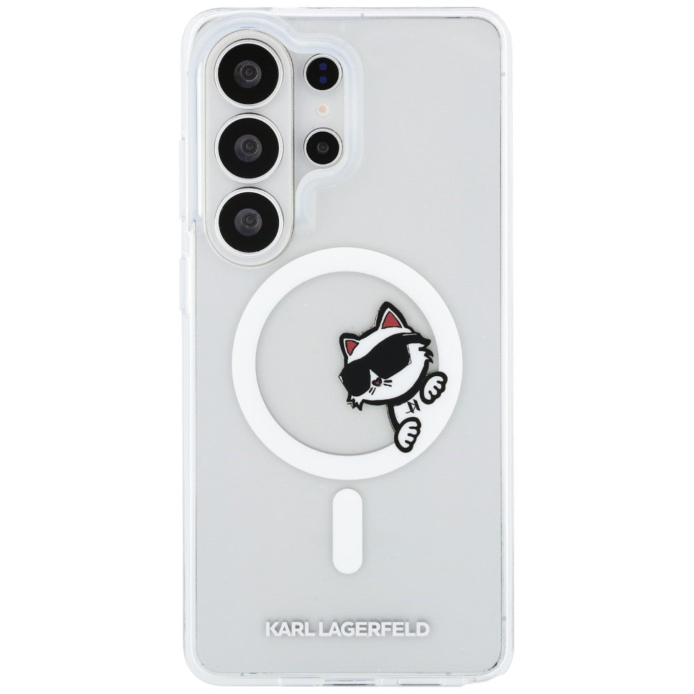 Karl Lagerfeld IML Peekaboo Choupette MagSafe case for Samsung Galaxy S26 Ultra - transparent_2