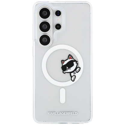Karl Lagerfeld IML Peekaboo Choupette MagSafe case for Samsung Galaxy S26 Ultra - transparent_2