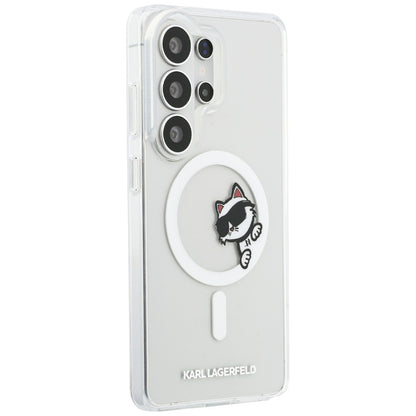 Karl Lagerfeld IML Peekaboo Choupette MagSafe case for Samsung Galaxy S26 Ultra - transparent_3
