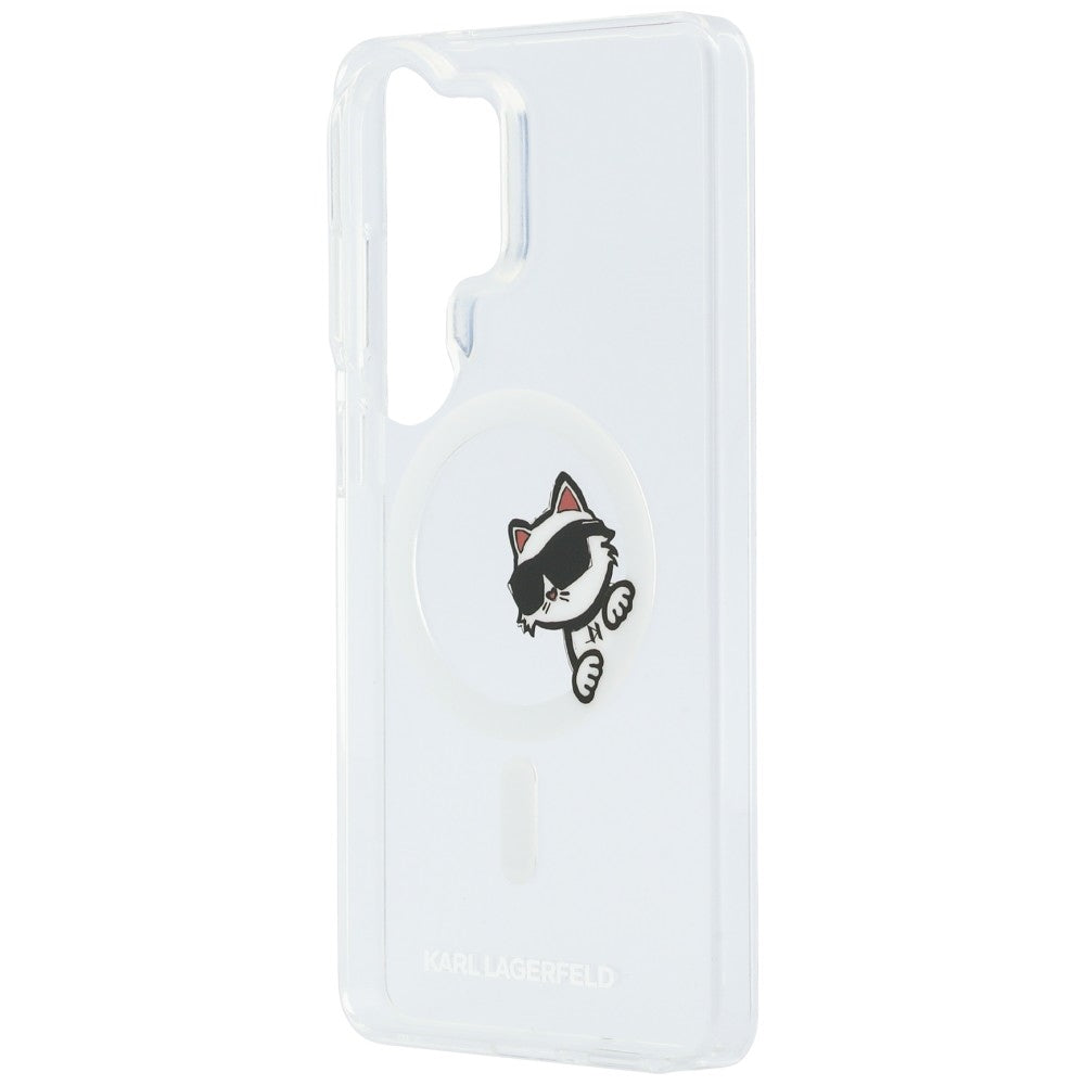 Karl Lagerfeld IML Peekaboo Choupette MagSafe case for Samsung Galaxy S26 Ultra - transparent_5
