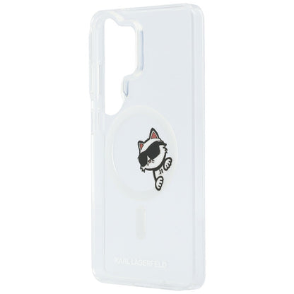 Karl Lagerfeld IML Peekaboo Choupette MagSafe case for Samsung Galaxy S26 Ultra - transparent_5