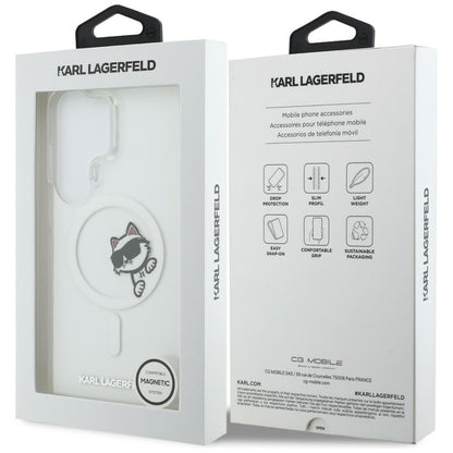 Karl Lagerfeld IML Peekaboo Choupette MagSafe case for Samsung Galaxy S26 Ultra - transparent_7