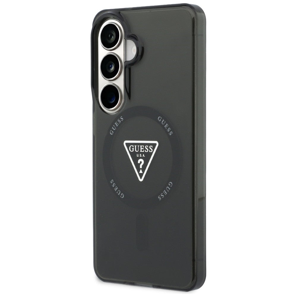Guess IML Gradient Triangle MagSafe Case for Samsung Galaxy S26 - Black_1