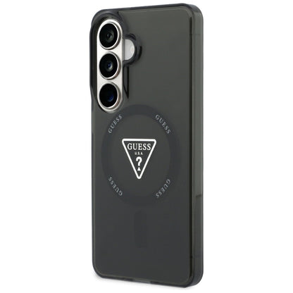 Guess IML Gradient Triangle MagSafe Case for Samsung Galaxy S26 - Black_1