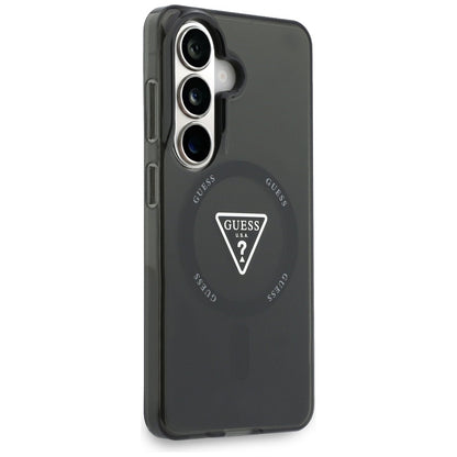 Guess IML Gradient Triangle MagSafe Case for Samsung Galaxy S26 - Black_3