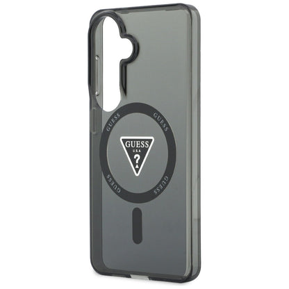 Guess IML Gradient Triangle MagSafe Case for Samsung Galaxy S26 - Black_5