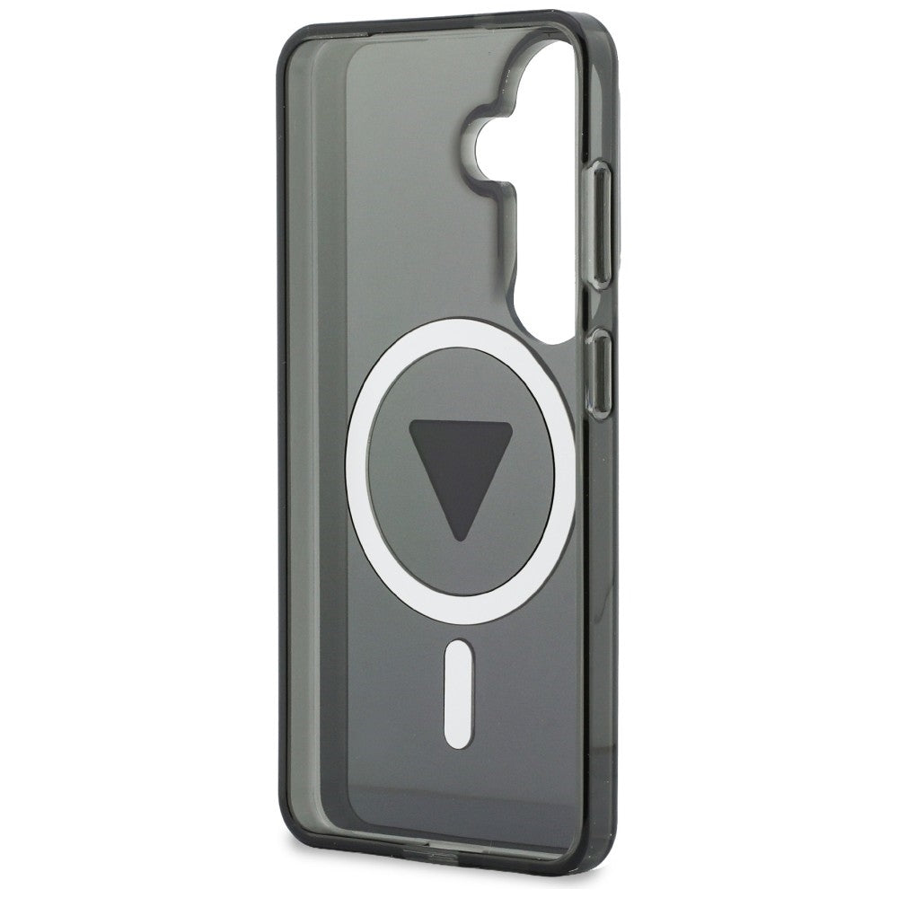 Guess IML Gradient Triangle MagSafe Case for Samsung Galaxy S26 - Black_6