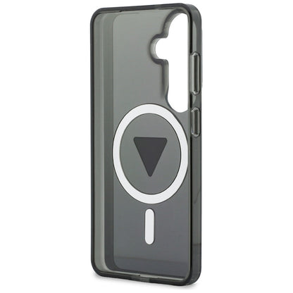 Guess IML Gradient Triangle MagSafe Case for Samsung Galaxy S26 - Black_6