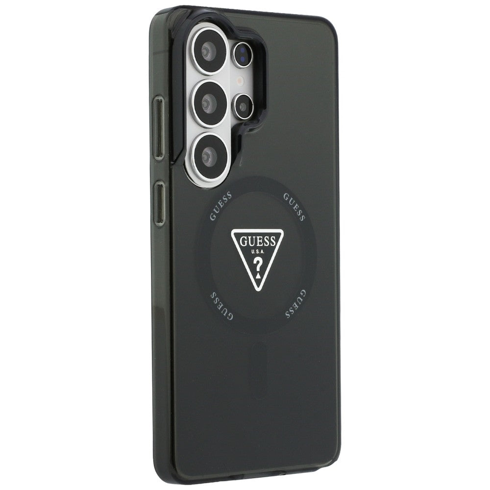 Guess IML Gradient Triangle MagSafe Case for Samsung Galaxy S26 Ultra - Black_3