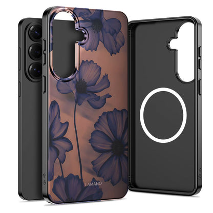 Tech-Protect Lamano MagSafe Case for Samsung Galaxy S26 - brown-purple_0