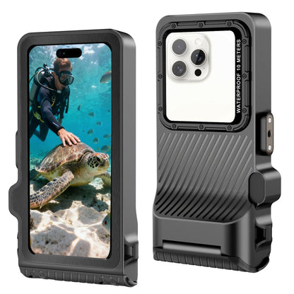 Tech-Protect IPX8 Pro Waterproof Phone Case - Gray and Black_2