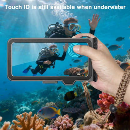 Tech-Protect IPX8 Pro Waterproof Phone Case - Gray and Black_6