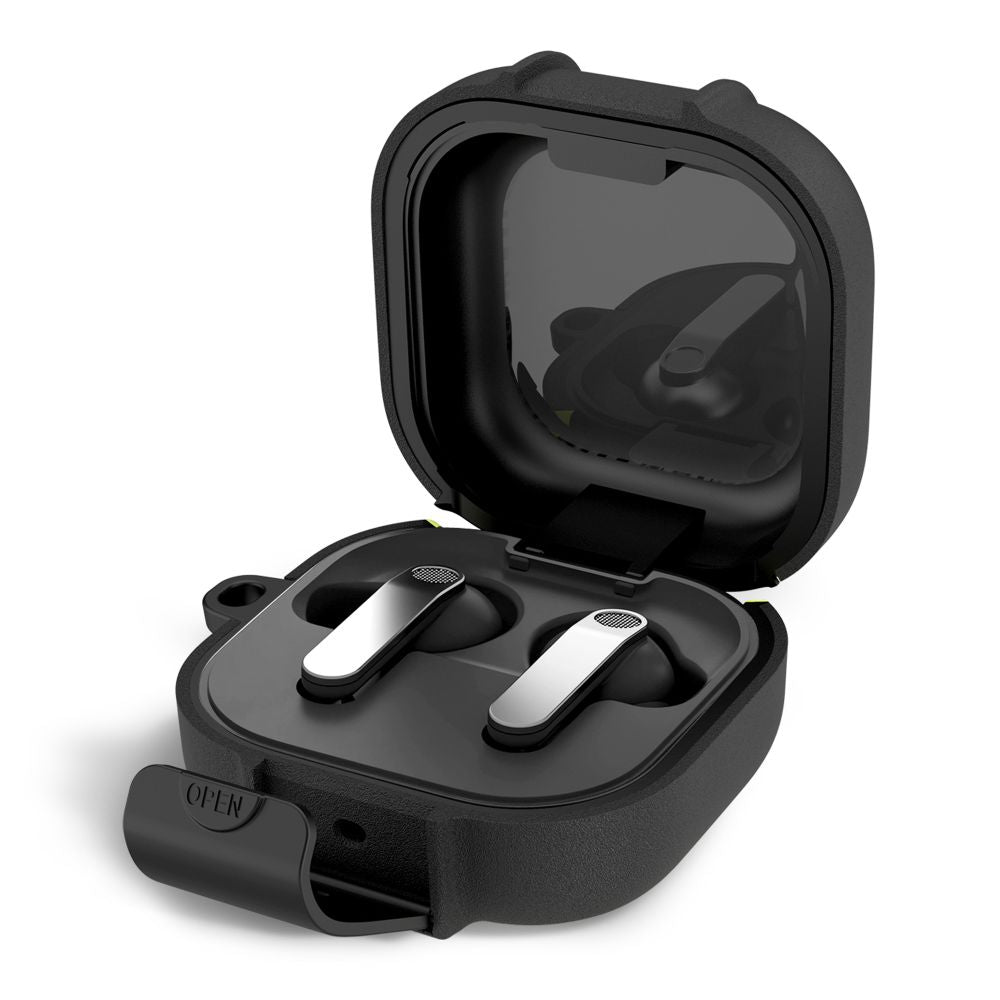 Tech-Protect Slim Hook Case for Samsung Galaxy Buds 4 / 4 Pro - Black_0