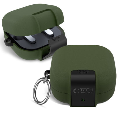 Tech-Protect Slim Hook Case for Samsung Galaxy Buds 4 / 4 Pro - Green_10