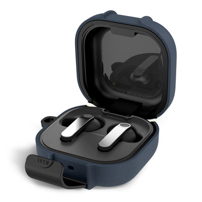 Tech-Protect Slim Hook Case for Samsung Galaxy Buds 4 / 4 Pro - Navy Blue_0