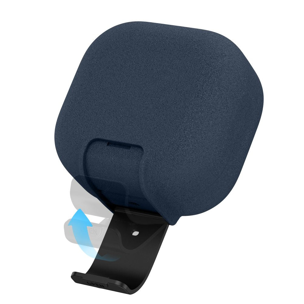 Tech-Protect Slim Hook Case for Samsung Galaxy Buds 4 / 4 Pro - Navy Blue_4