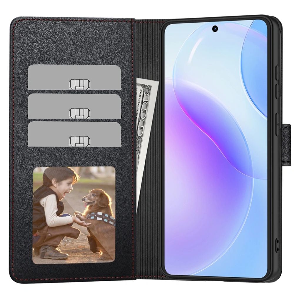 Tech-Protect Wallet Case for Samsung Galaxy A57 5G - Black and Red_1