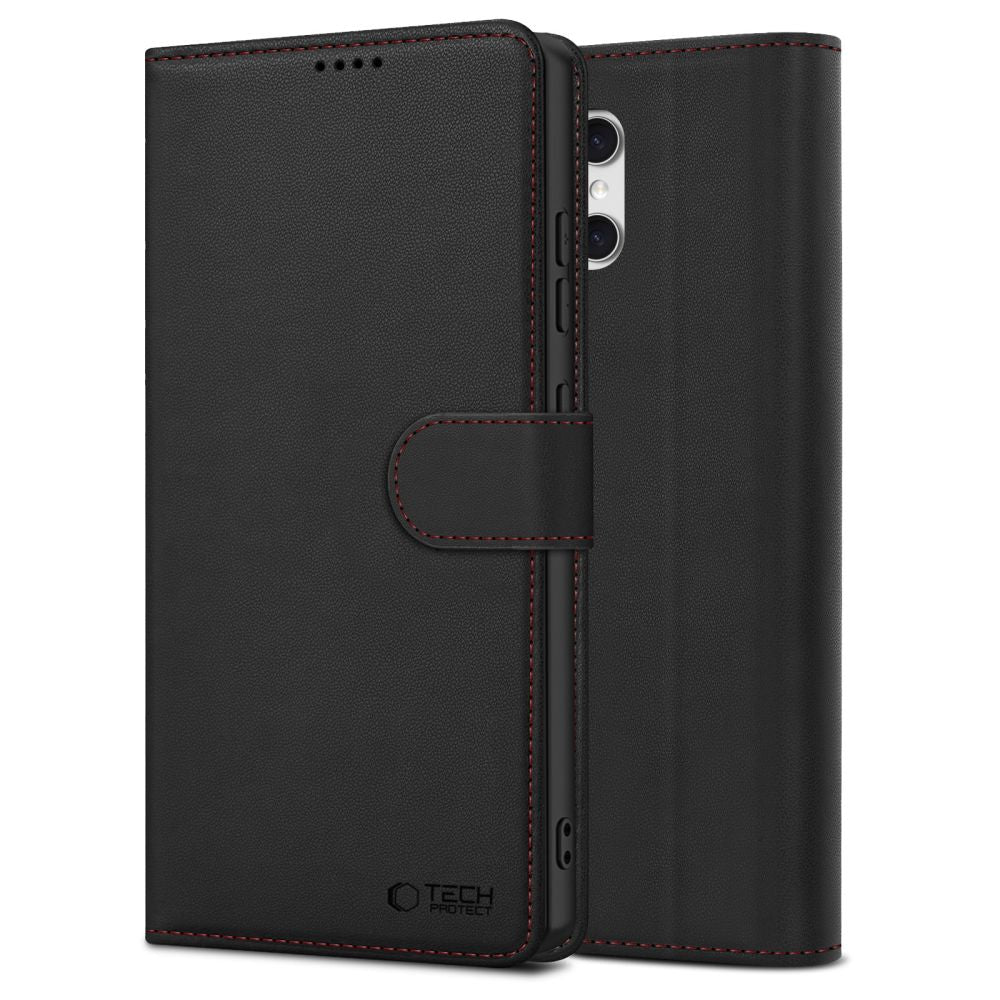 Tech-Protect Wallet Case for Samsung Galaxy A57 5G - Black and Red_2