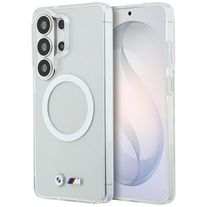 BMW IML Shockproof Metal Logo MagSafe Case for Samsung Galaxy S26 Ultra - Transparent_0