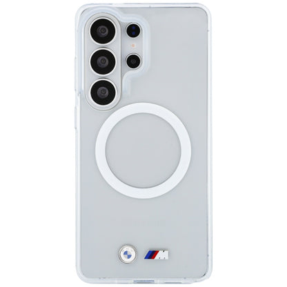 BMW IML Shockproof Metal Logo MagSafe Case for Samsung Galaxy S26 Ultra - Transparent_2